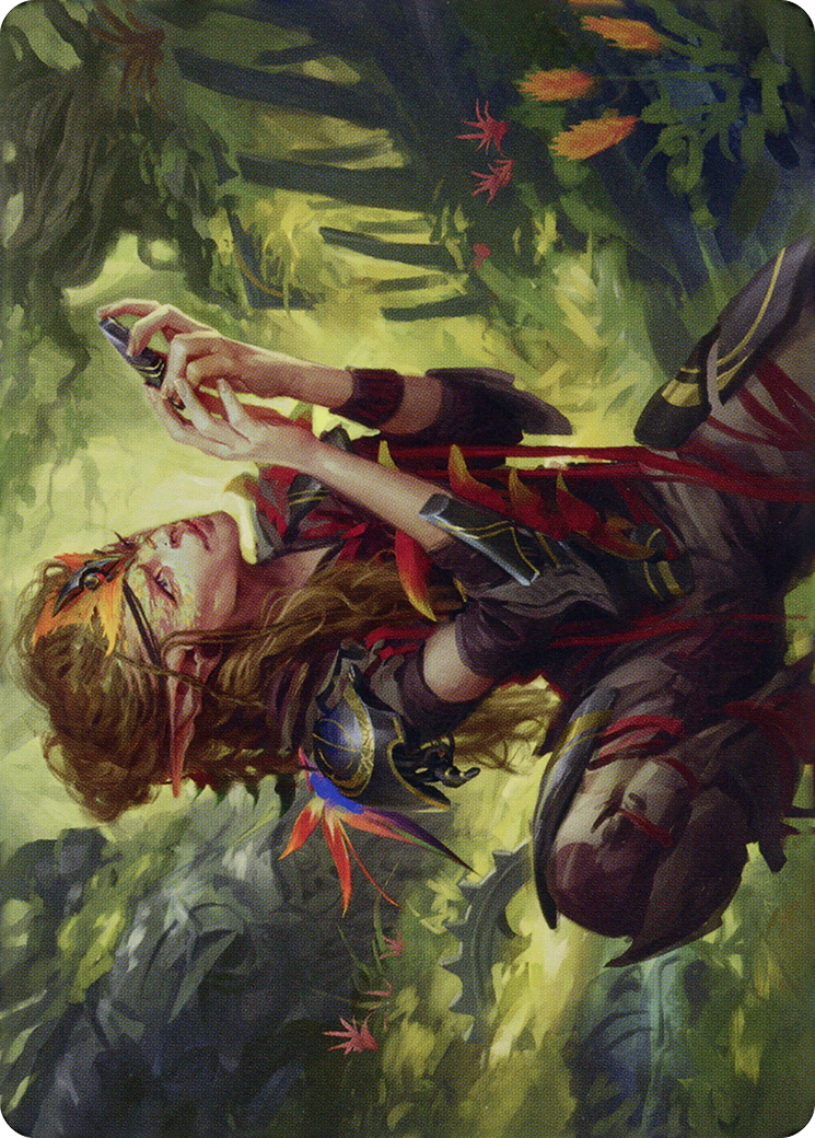 Meria, Scholar of Antiquity // Meria, Scholar of Antiquity (ADMU-050) - Dominaria United Art Series (Borderless)