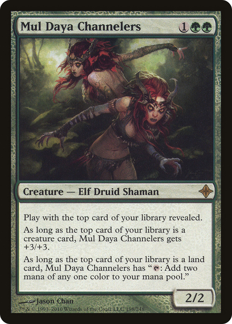 Mul Daya Channelers [Rise of the Eldrazi] Foil