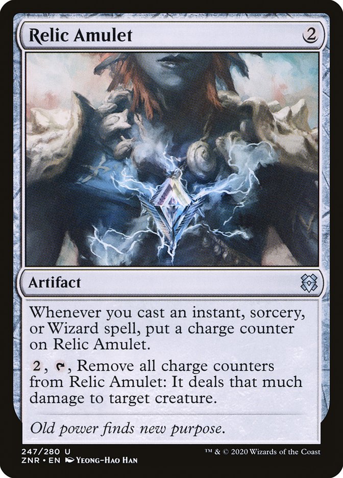 Relic Amulet 247/280 (Zendikar Rising)  - Foil