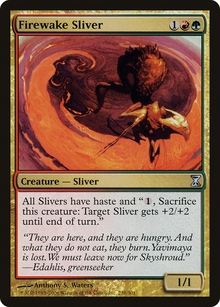 Firewake Sliver [Time Spiral] Foil