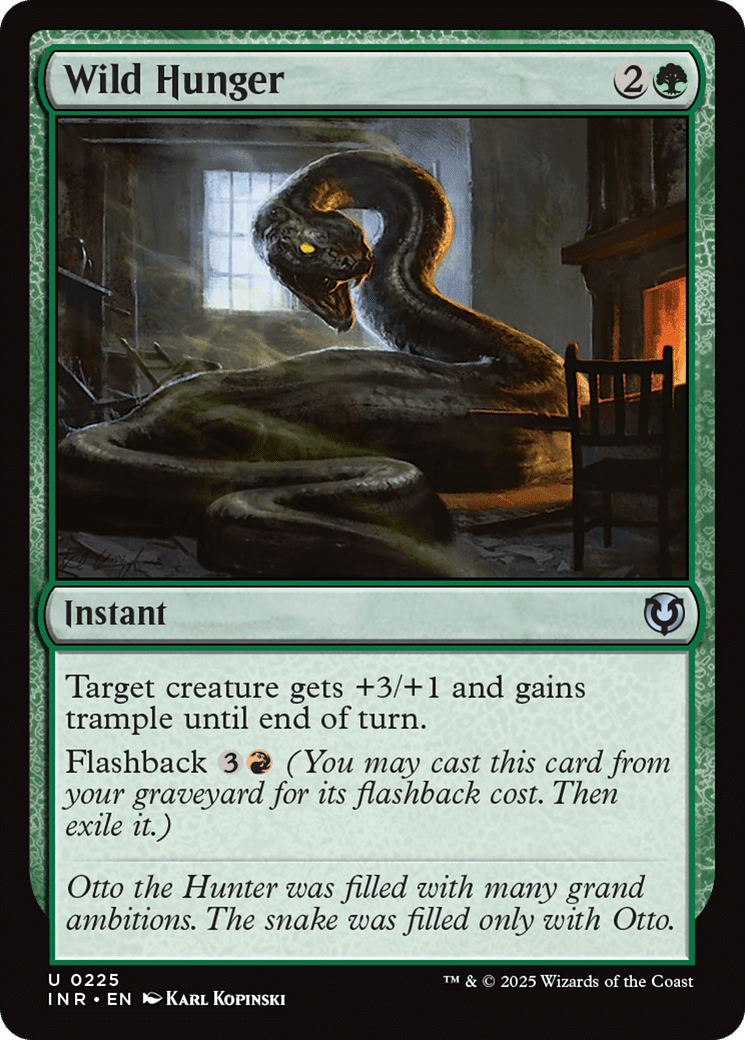 Wild Hunger (-225) [Innistrad Remastered]  Foil