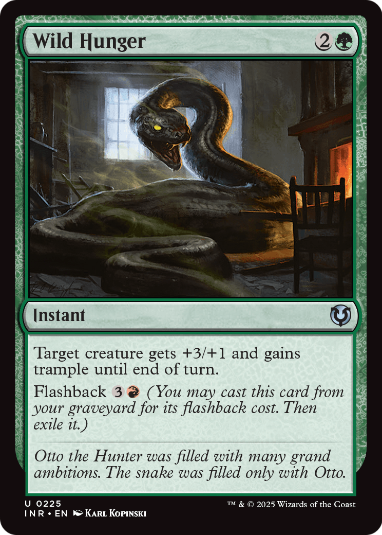 Wild Hunger (-225) [Innistrad Remastered]  Foil