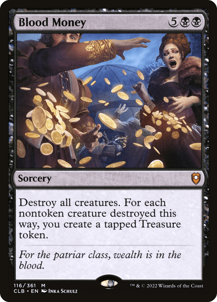Blood Money [Commander Legends: Battle for Baldur's Gate] Foil