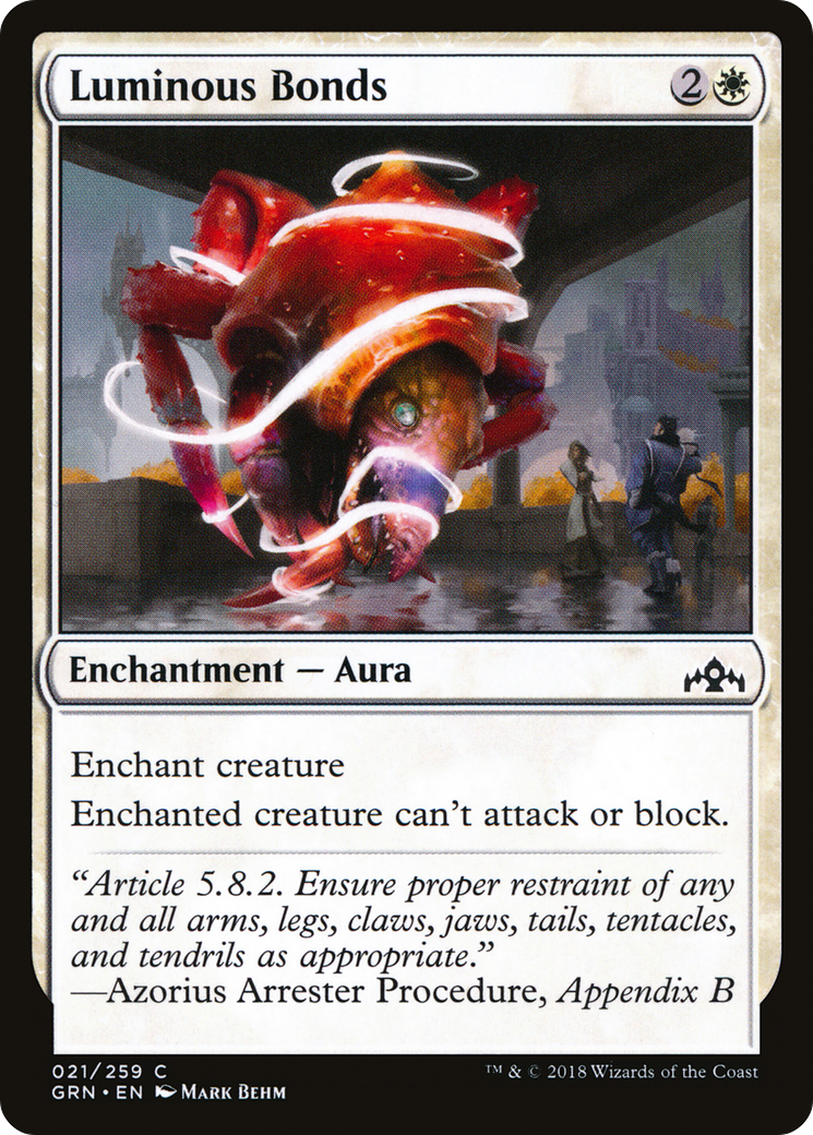 Luminous Bonds [Guilds of Ravnica] Foil