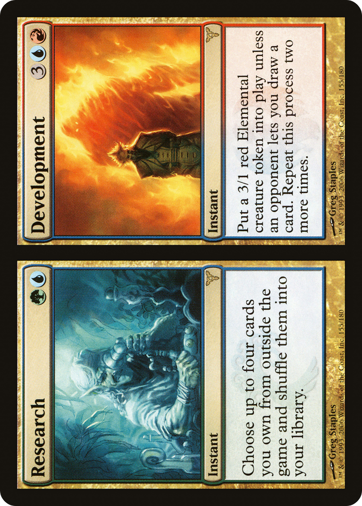 Research // Development [Dissension] Foil