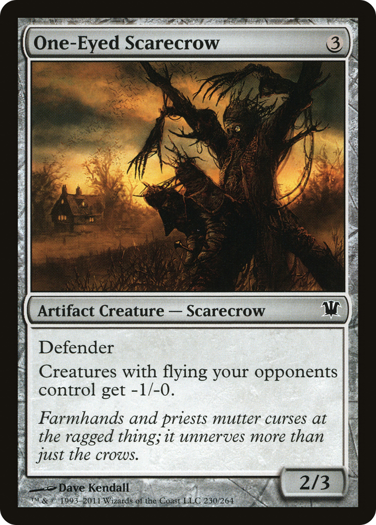 One-Eyed Scarecrow [Innistrad] Foil