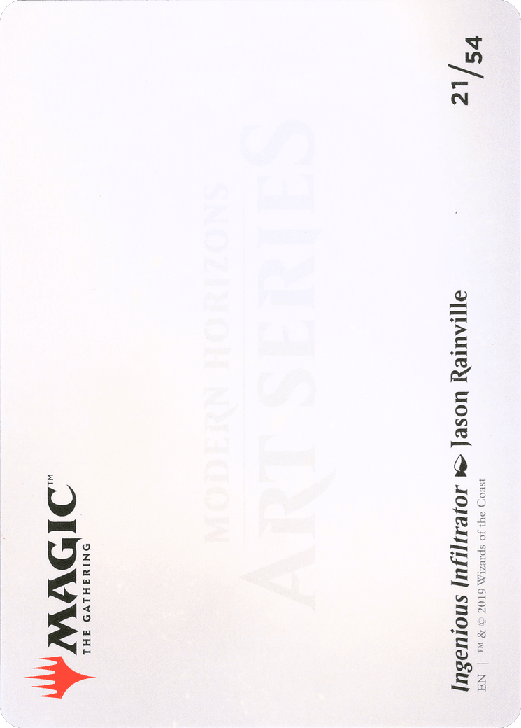 Ingenious Infiltrator // Ingenious Infiltrator (AMH1-021) - Modern Horizons Art Series (Borderless)