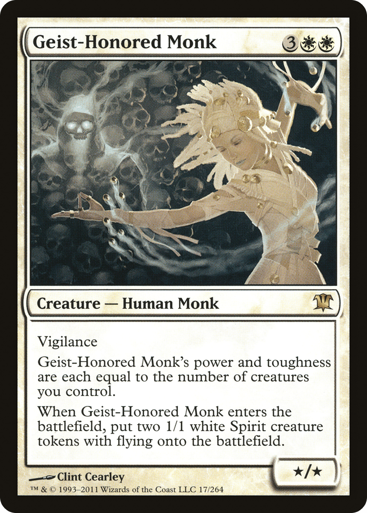 Geist-Honored Monk [Innistrad] Foil