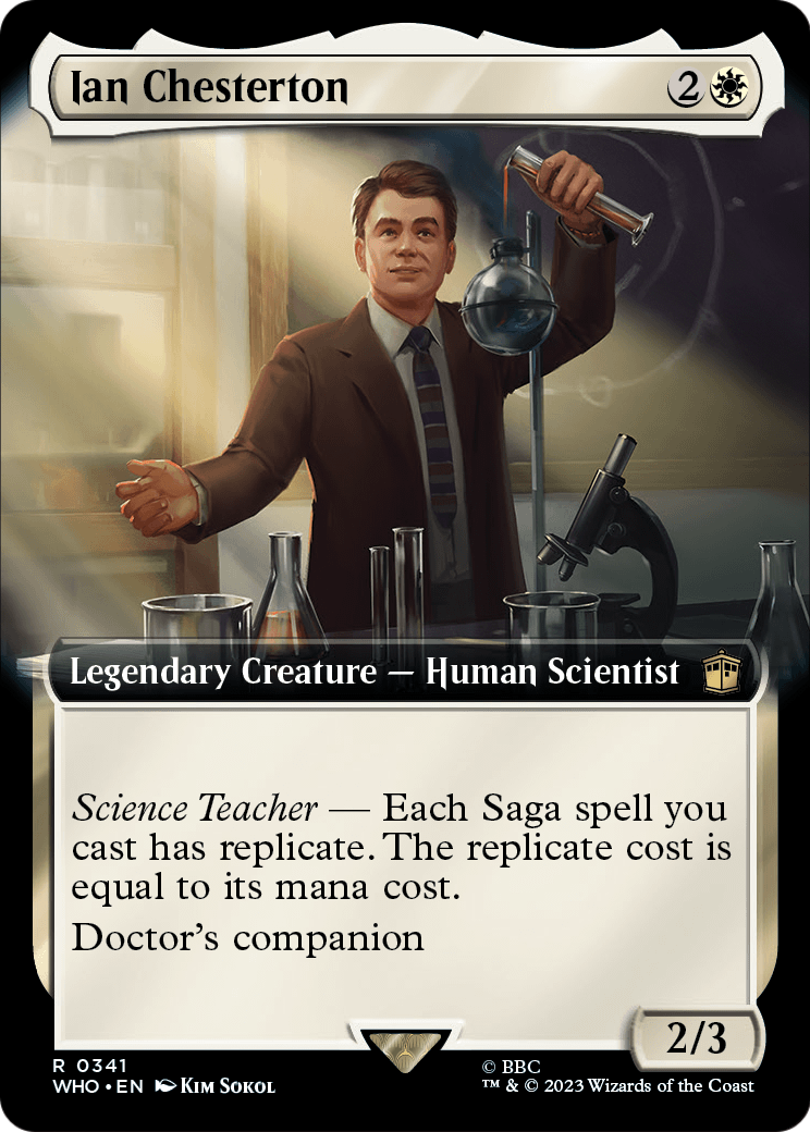 Ian Chesterton (Extended Art) [Doctor Who] Foil