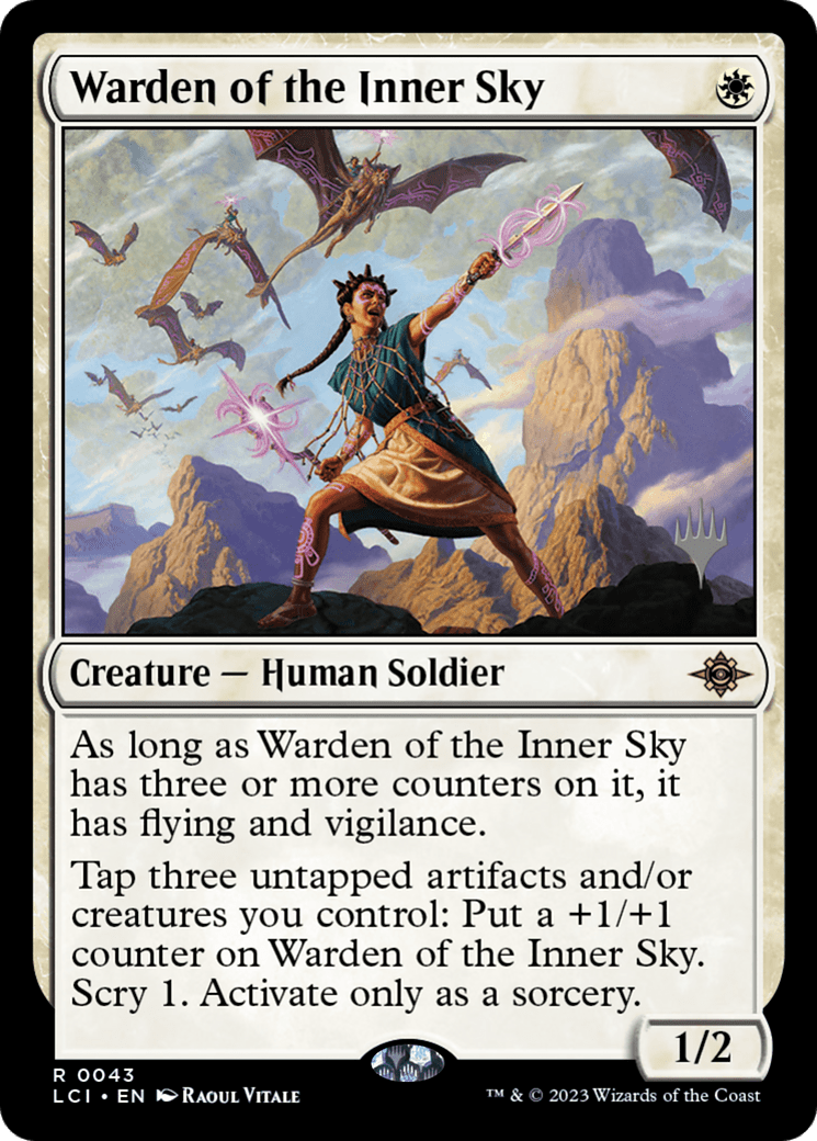 Warden of the Inner Sky (Promo Pack) [The Lost Caverns of Ixalan Promos] Foil