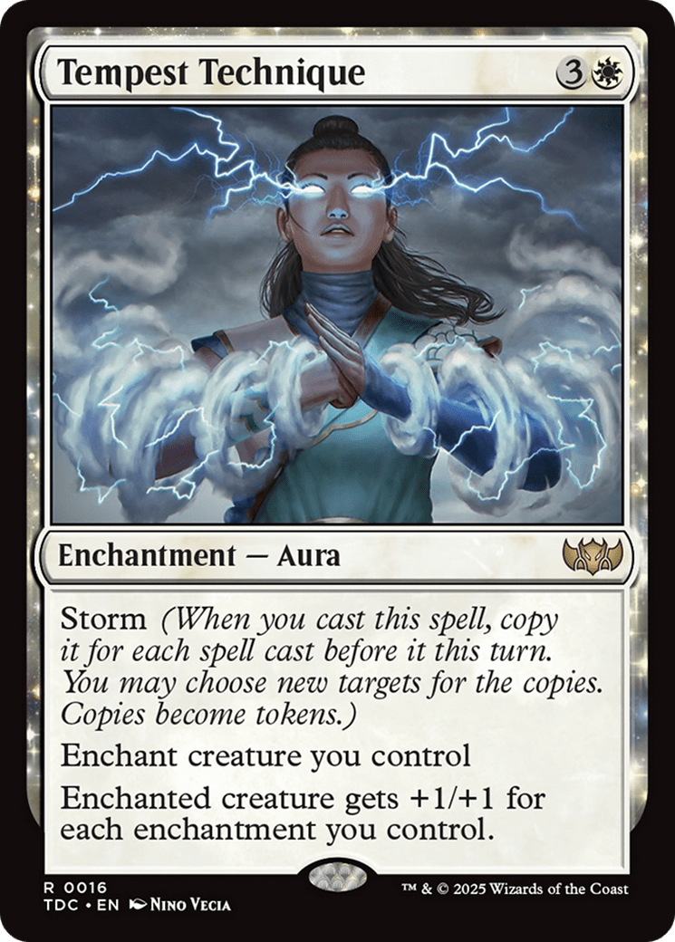 Tempest Technique (016) [Commander: Tarkir: Dragonstorm]