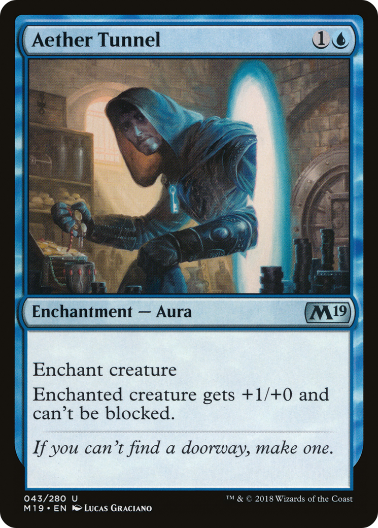 Aether Tunnel [Core Set 2019] Foil