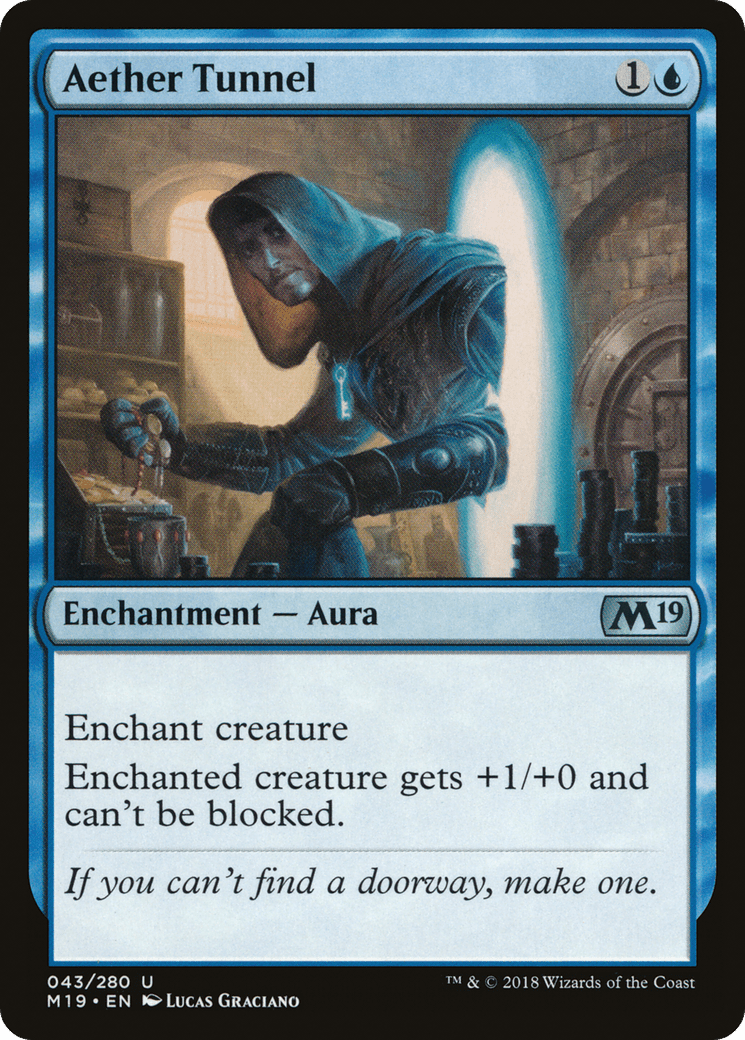 Aether Tunnel [Core Set 2019] Foil
