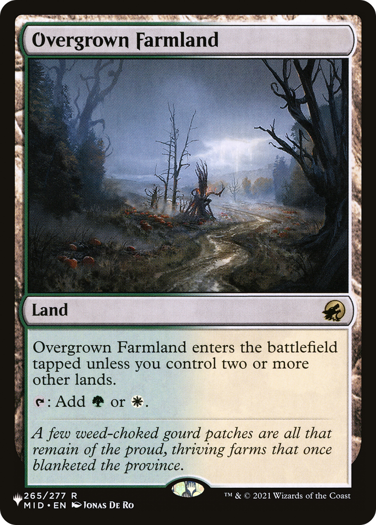 Overgrown Farmland |  (MID-265) [The List]