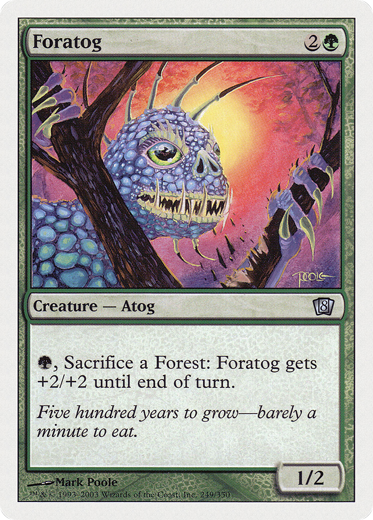 Foratog [Eighth Edition] Foil