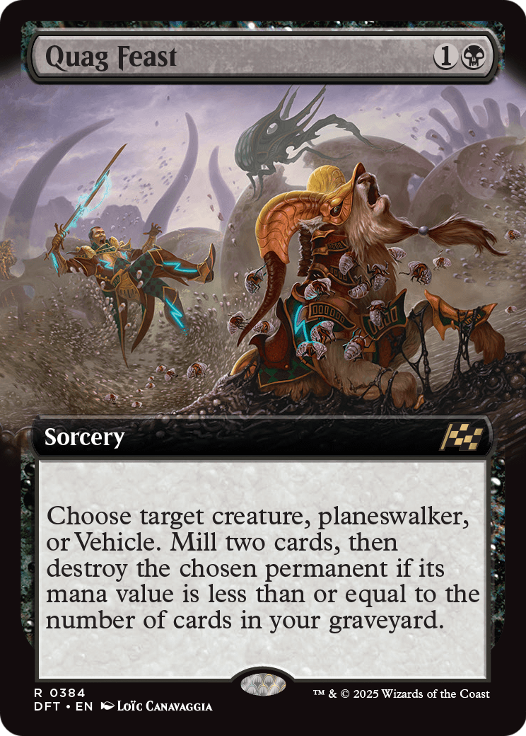 Quag Feast |  Foil (384) [Aetherdrift]