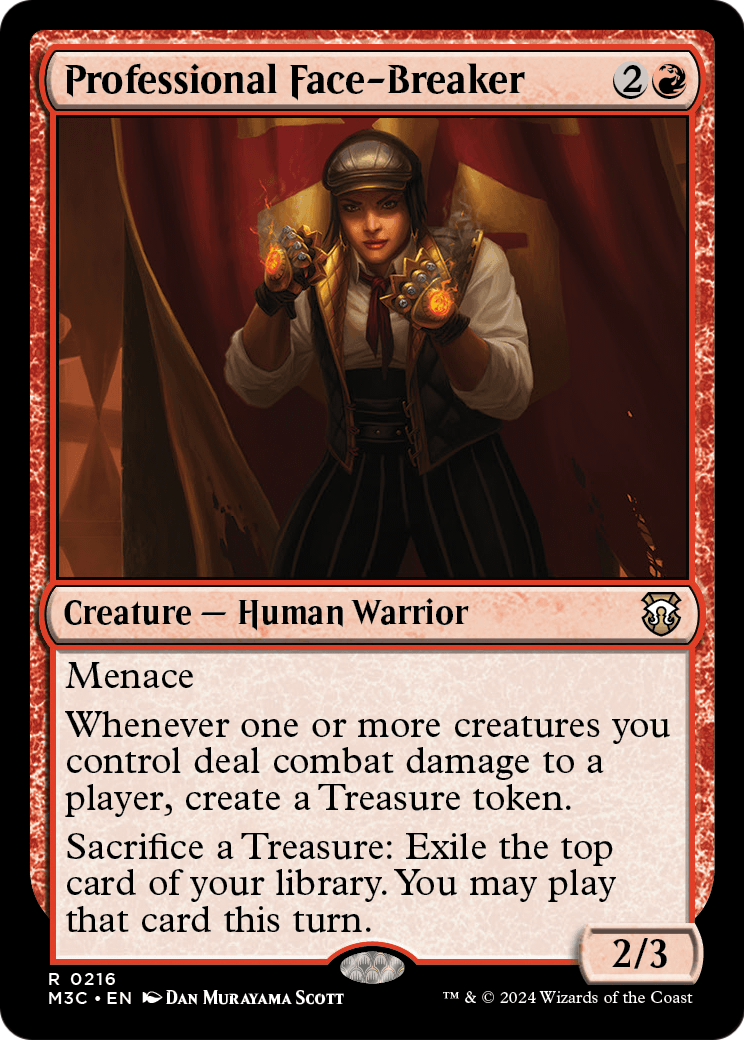 Professional Face-Breaker [Modern Horizons 3 Commander]