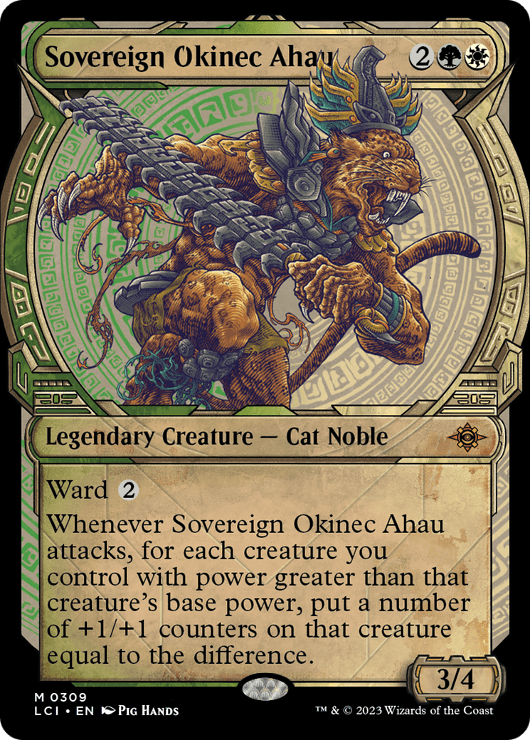 Sovereign Okinec Ahau (Showcase) [The Lost Caverns of Ixalan] Foil