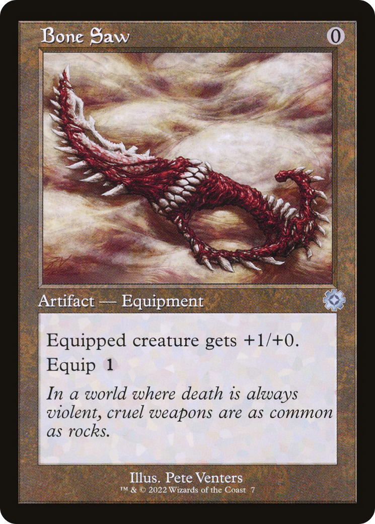 Bone Saw (Retro) [The Brothers' War Retro Artifacts] Foil