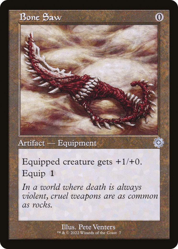 Bone Saw (Retro) [The Brothers' War Retro Artifacts] Foil