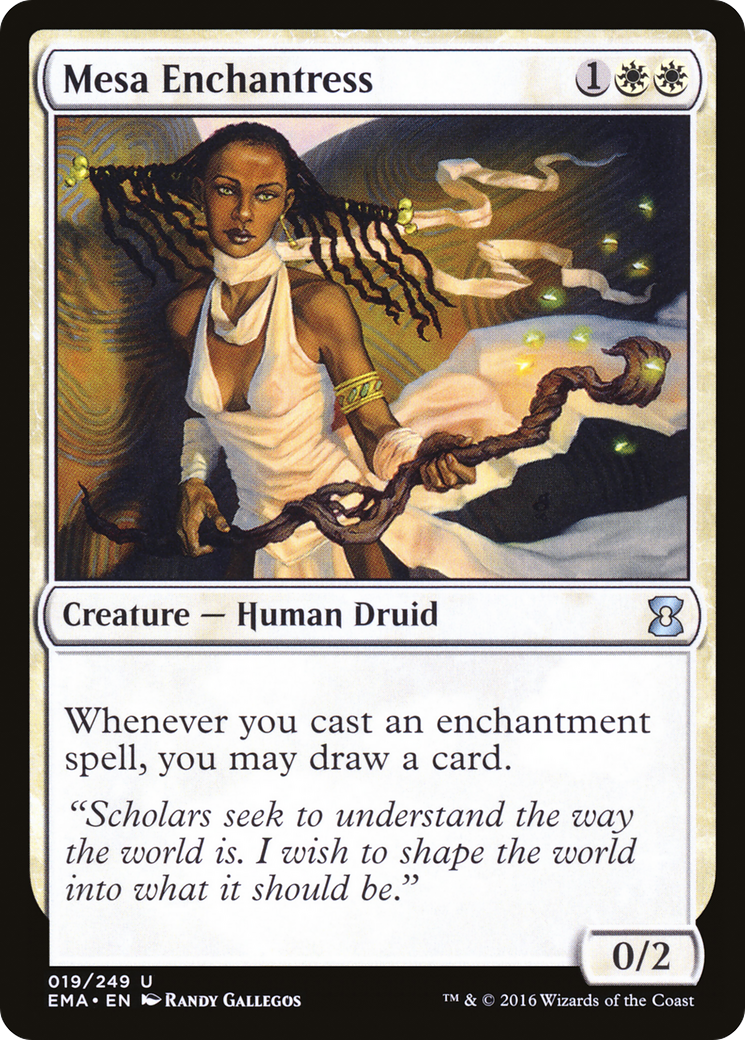 Mesa Enchantress [Eternal Masters] Foil
