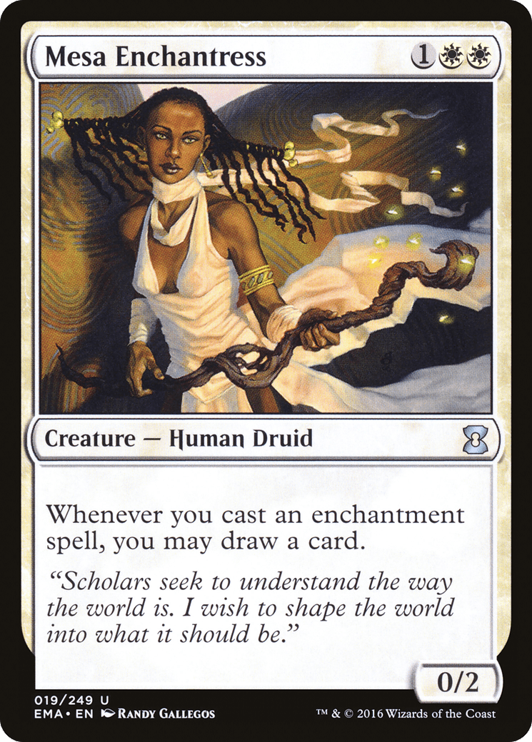 Mesa Enchantress [Eternal Masters] Foil