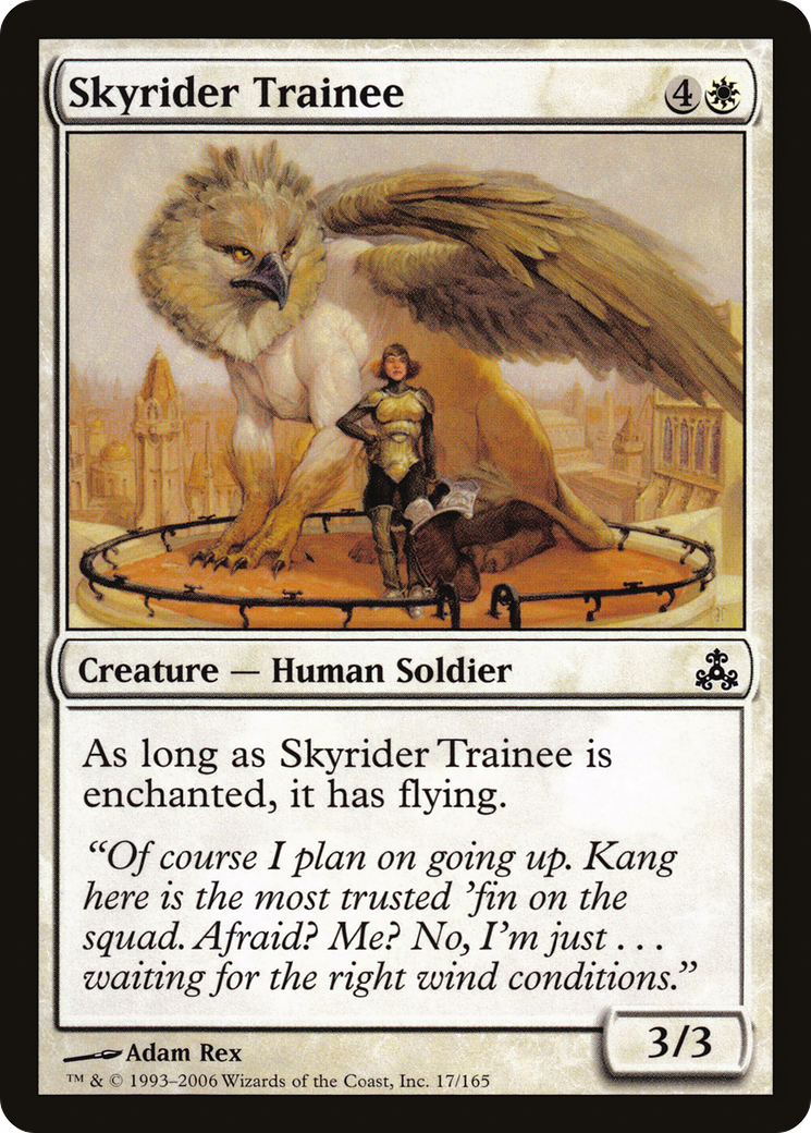 Skyrider Trainee [Guildpact] Foil