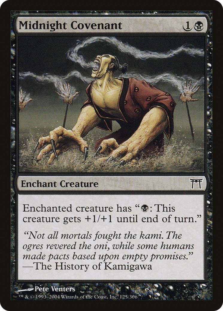 Midnight Covenant [Champions of Kamigawa] Foil
