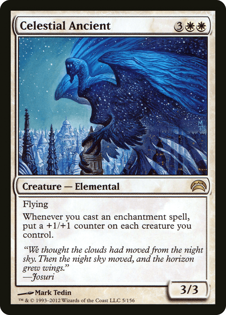 Celestial Ancient [Planechase 2012] Foil