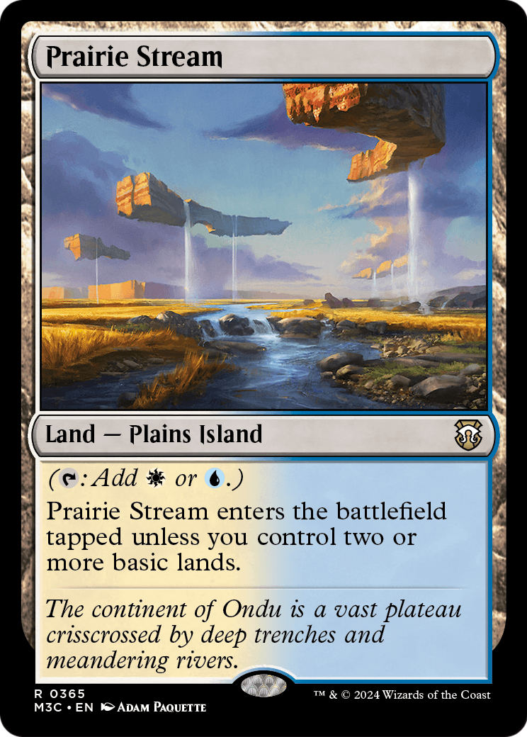Prairie Stream (M3C-365) - Modern Horizons 3 Commander Foil