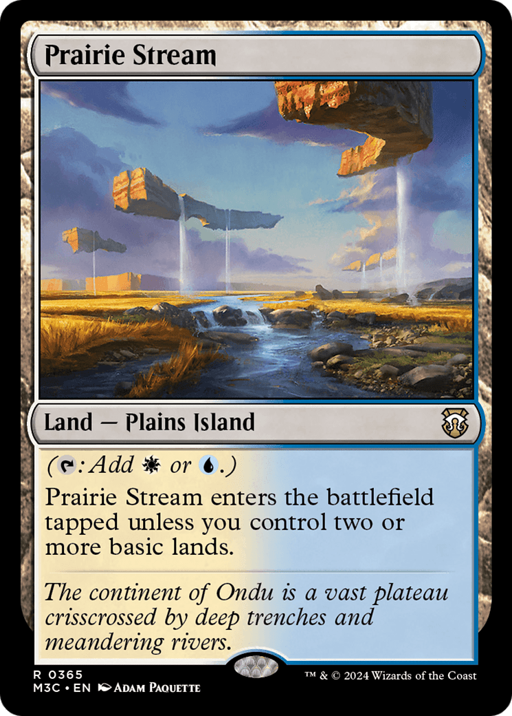Prairie Stream (M3C-365) - Modern Horizons 3 Commander Foil