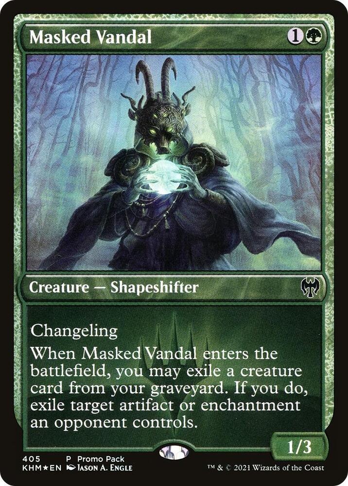 Masked Vandal 405 (Promo Pack: Kaldheim) 