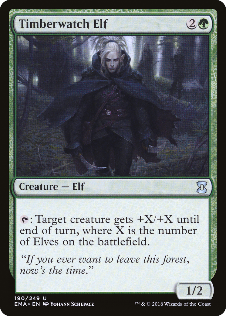 Timberwatch Elf [Eternal Masters] Foil