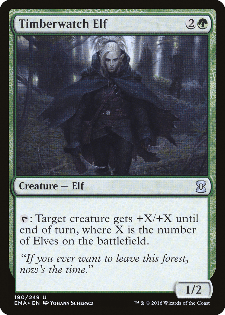 Timberwatch Elf [Eternal Masters] Foil
