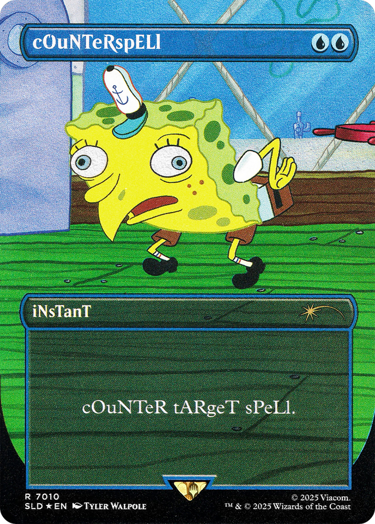 cOuNTeRspELl (7010) (Rainbow Foil) (7010) [Secret Lair Drop Series]  Foil