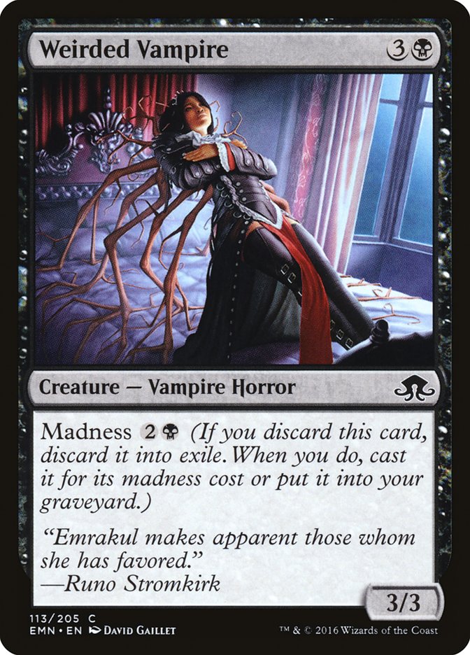 Weirded Vampire 113/205 (Eldritch Moon) 