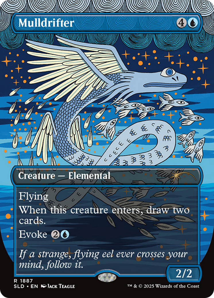 Mulldrifter (Rainbow Foil) (-1887) [Secret Lair Drop Series]