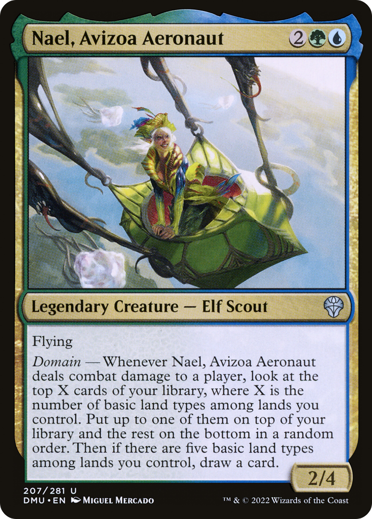 Nael, Avizoa Aeronaut [Dominaria United] Foil