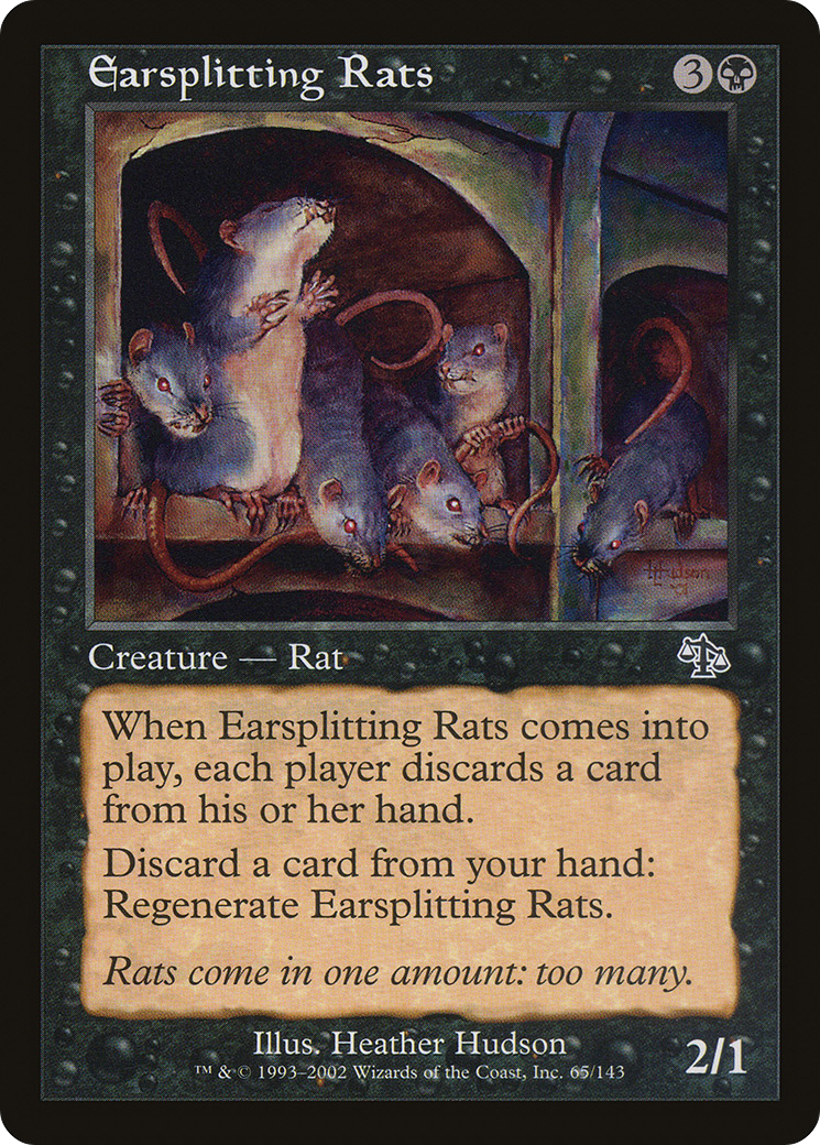 Earsplitting Rats [Judgment] Foil