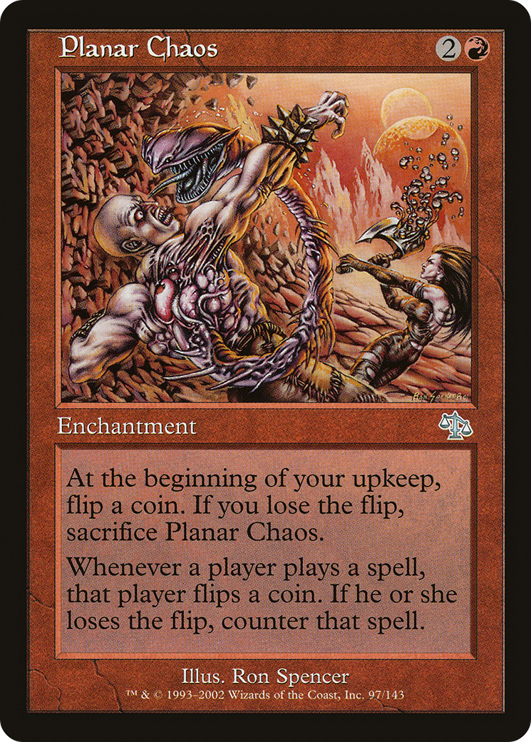 Planar Chaos [Judgment] Foil