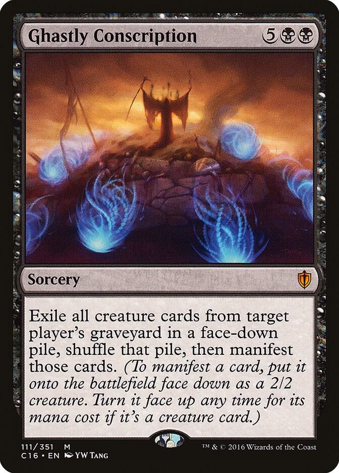 Ghastly Conscription 111/351 (Commander 2016) 