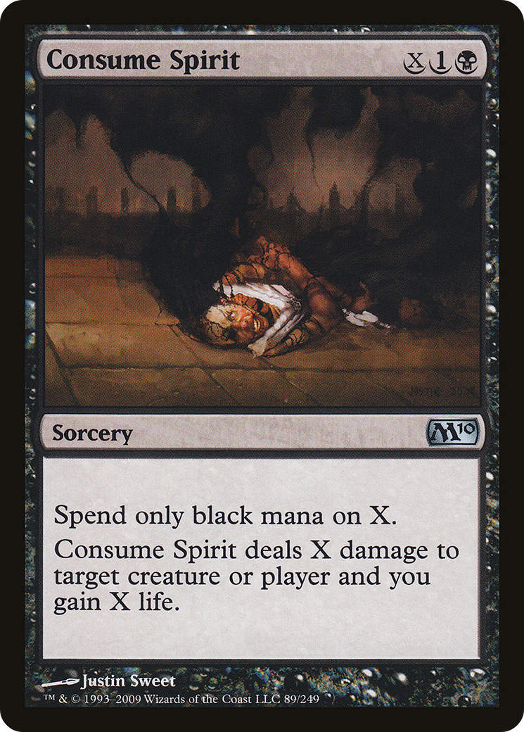 Consume Spirit [Magic 2010] Foil