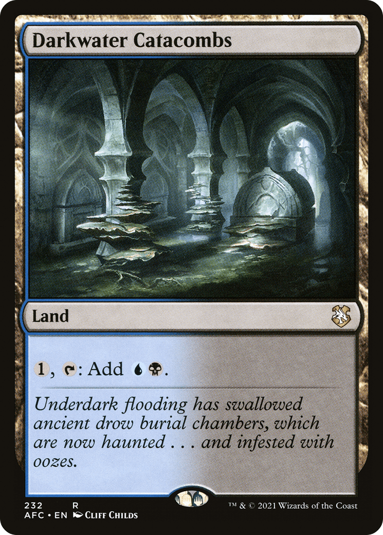Darkwater Catacombs [Dungeons & Dragons: Adventures in the Forgotten Realms Commander]