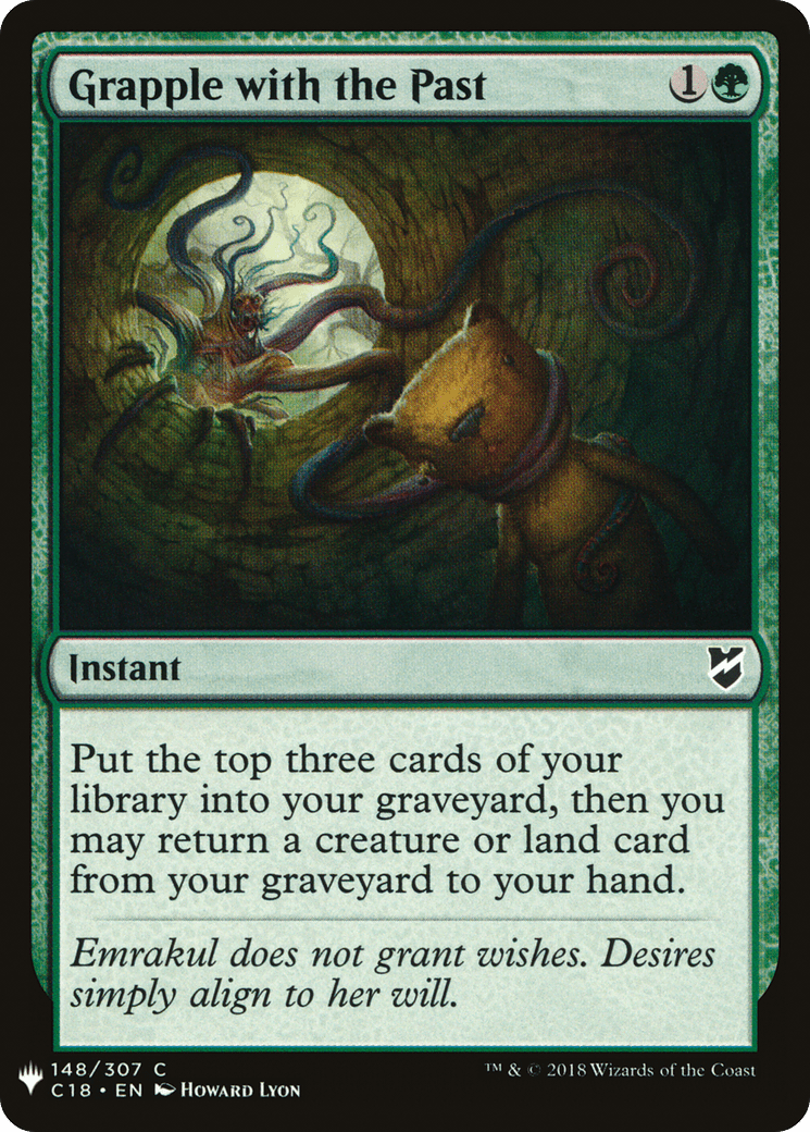 Grapple with the Past |  (C18-148) [The List]