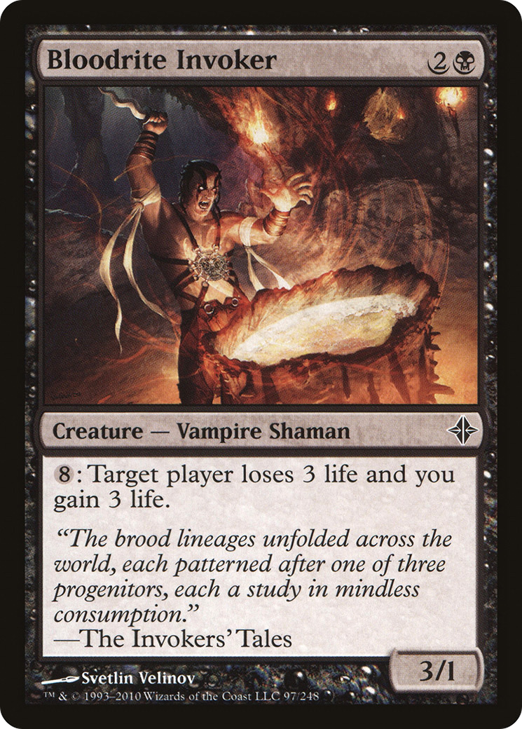 Bloodrite Invoker [Rise of the Eldrazi] Foil