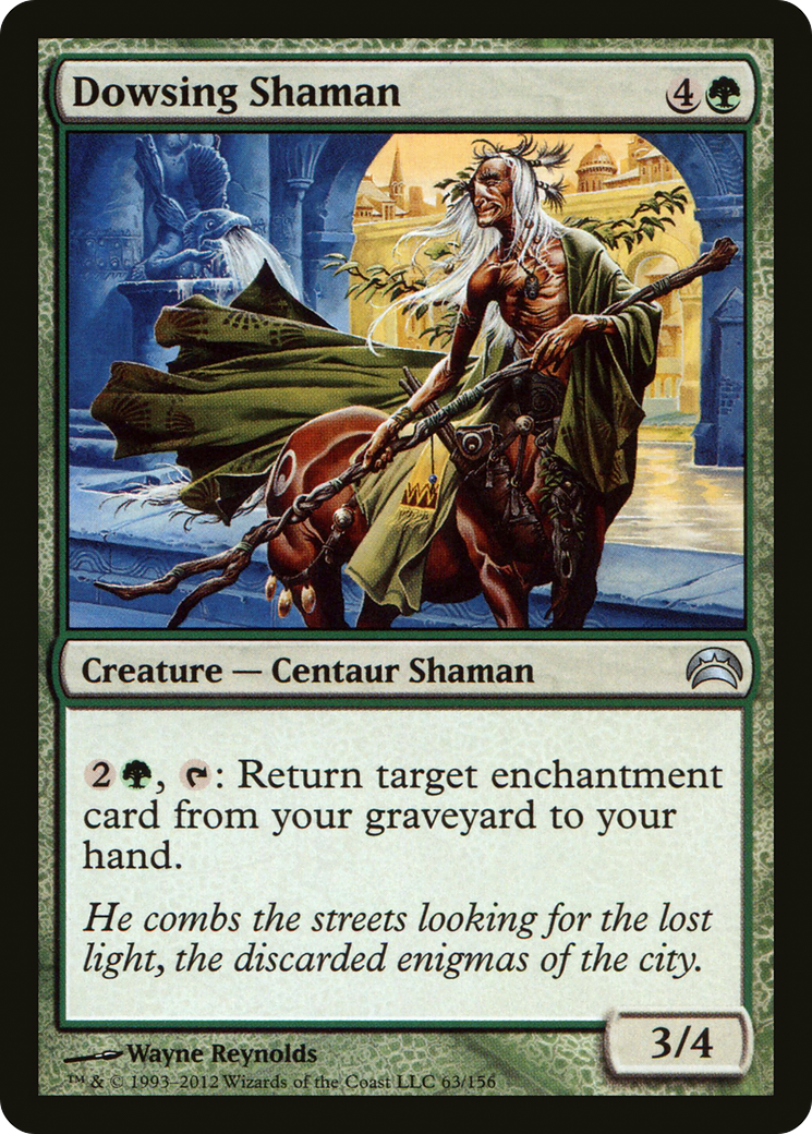Dowsing Shaman (063) [Planechase 2012]  Foil