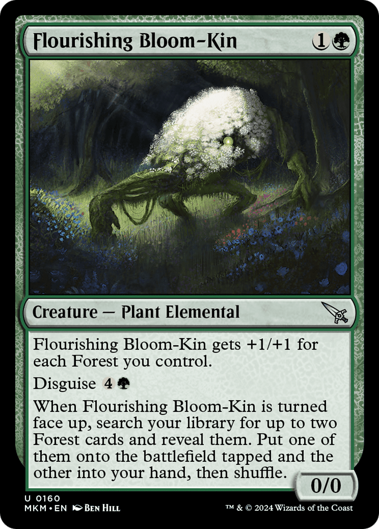 Flourishing Bloom-Kin [Murders at Karlov Manor] Foil
