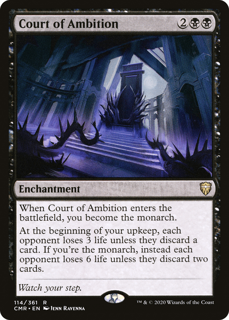 Court of Ambition [Commander Legends] Foil