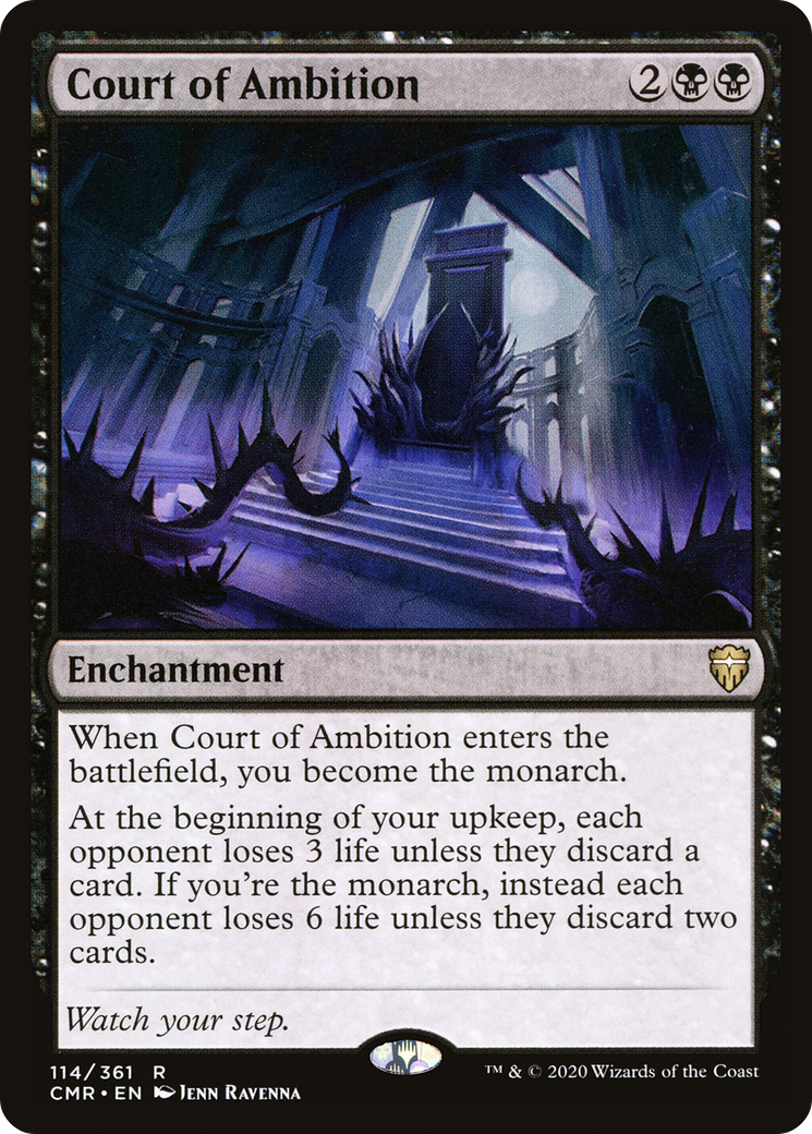 Court of Ambition [Commander Legends] Foil