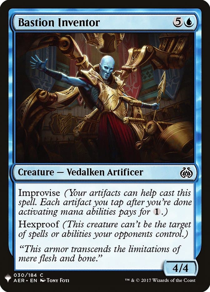 Bastion Inventor |  (AER-30) [The List]